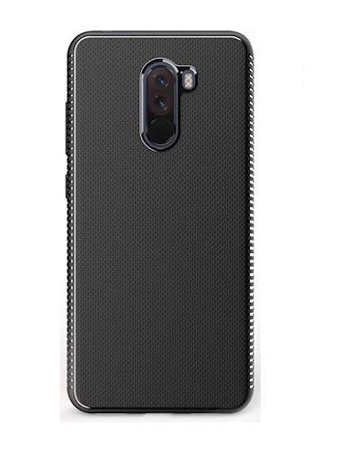 India Desire : Buy Back Cover Case for Xiaomi Poco F1 (Grid Black) at Rs. 49 from Amazon [Selling Price Rs 299]